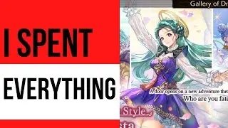 [Another Eden] Cynthia AS Banner Pull - I Spent it ALL for WHAT? Celestial Spark Ticket