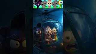 Sprunki Incredibox OC Shibby X Chicleteria X Burno Riding Helicopter #sprunki #incredibox