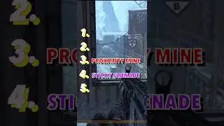 Blindly Ranking 5 COD Lethal Grenades #Shorts