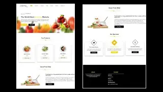 Restaurant Website Design Using HTMLCSS (Hindi) Part - 3 | About Page | Satya Gyan A4
