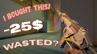 I bought a NEW phantom SKIN in VALORANT