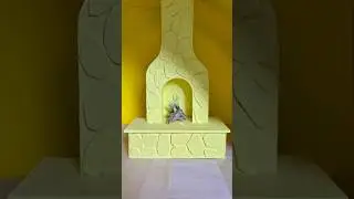 Mini fireplace build #miniatures