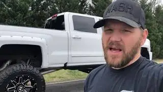 2016 lifted duramax diesel high country lifted on 40's hostile wheels mcgaughys 12