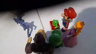 Shrek terceiro o funeral de Harold vers&atilde;o super Mario bros