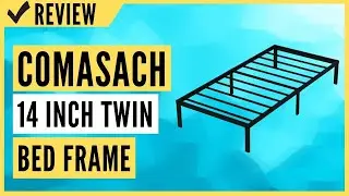 COMASACH 14 inch Twin Bed Frame Review