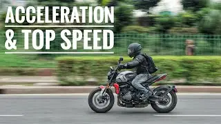 2021 Triumph Trident ACCELERATION & TOP SPEED