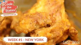 Week #1: New York - Buffalo Wings | #CookTheStates