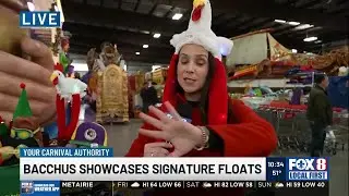 Bacchus showcases signature floats