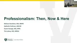 Professionalism Week 2024 Keynote Address: 