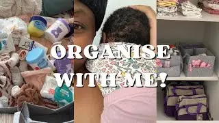 HOW I ORGANIZE BABY CLOTHES 2024 : Closet + Baby caddy
