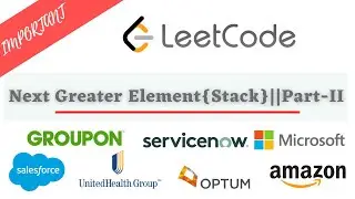 Next Greater Element in Circular Array || LeetCode Problem