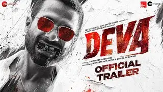 Deva | Shahid Kapoor Official Trailer | Pooja Hegde | Rosshan Andrews | In Cinemas 31st January