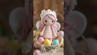 Crochet angel doll ideas AI image  #crochet #amigurumirabbit #amigurumi