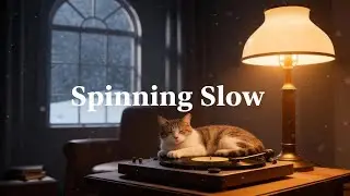 Spinning Slow English Lyric | Lo-fi Study | Learning English with Music