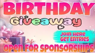Looking For Generous Sponsor For My Upcoming Giveaway 🙏❤️🍀thank you in advance ☺️