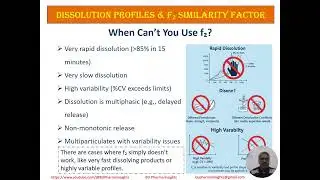Dissolution 7/62: Dissolution Profiles & f₂ Similarity Factor &mdash; Quick Guide