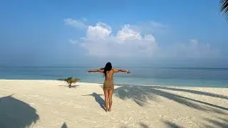 Witnessed breathtaking sunset in Maldives