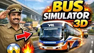 Heavy Traffic Me Bus Chalayi 😨 | Bus Simulator Indonesia Gameplay