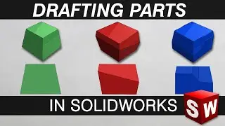 How to draft parts in solidworks