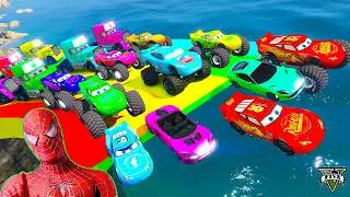 👉 IMPOSSIBLE Spider-Man GTA 5 Stunt Race 🔥 Epic GTA V Gameplay Challenge
