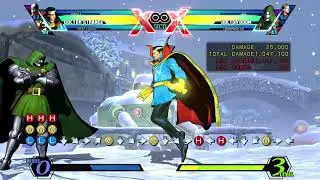 UMvC3 Amaterasu Dr. Strange Hard Tag