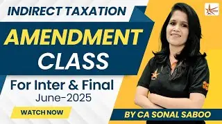 CMA Inter/Final IDT Amendments for June'25 || Dhruv Coaching Classes Jaipur