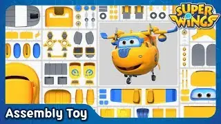 SuperWings Donnie Assemble toy | 3D Assembly Toy | Super wings toys