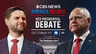 CBS News Vice Presidential Debate Simulcast