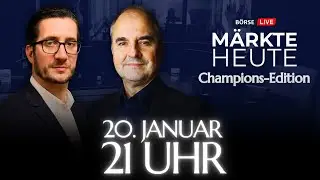 Netflix-Earnings LIVE! Weitere US Werte im Update -  B&ouml;rsen & Fussball-Highlights live erleben