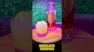 Caramel Apple Whiskey Sour. Let&rsquo;s make it. #shorts #cocktails #holidaycocktails