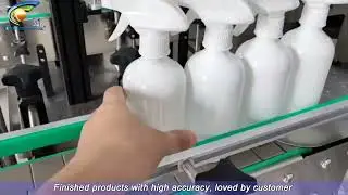 CX1-DSG Sanitizer bottle capping machine tragger pump cap