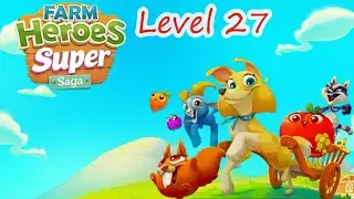 Farm Heroes Super Saga Level 27 (NO BOOSTERS)