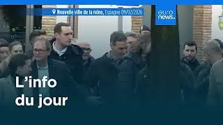 L&rsquo;info&nbsp;du&nbsp;jour | 10 f&eacute;vrier 2026 - Mi-journ&eacute;e