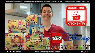 RON VINING: LEGO 4+ Mickey And Friends Summer 2021 Sets plus ALL Disney &ndash; Pixar &ndash; Loony Tunes+ CMFs