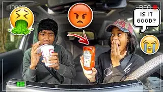 Replacing my Boyfriends SLUSHY With KETCHUP To See HIS REACTION  *crazy reaction 🤣