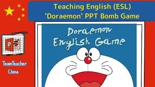 Doraemon PPT Game in IWB Class Lesson Plan | TESL Classroom PPT Games