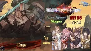 [GBF] GW - U&F - Wind Adv. &ndash; NM 95 Full Auto (Magna) | 古戦場 U&F 風有利 &ndash; 95HELL フルオート (マグナ) | ~ 0:24