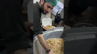 Huge amount of meat with rice | street food secrets huge bowl #shorts #short #viral #food #foodie