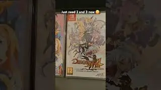 The Disgaea series! #gaming #gamecollection #ni#switch #nintendoswitch #disgaea #disgaearpg