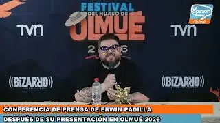 Conferencia de prensa: Erwin Padilla en Olmué 2026