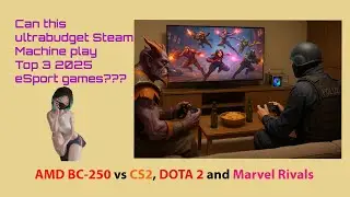 AMD BC250 Part III - running 3 top 2025 Steam eSport titles on poor man's dump gaming rig 😁