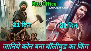Gadar 2 Box Office Collection | Gadar 2 Vs Pathaan Day 21 Box Office Collection | Review