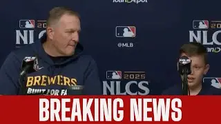 Brewers Aren&rsquo;t Giving Up! Pat Murphy & Son Share Heartwarming NLCS Message ❤️ । USA TODAY NEWS