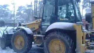 Komatsu WB93s (калибровка колёс+кнопки)