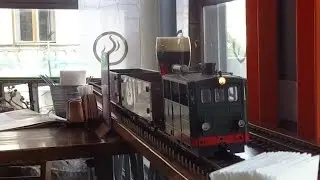 Beer train! Vytopna restaurant in Prague./Поезд с пивом. Ресторан 