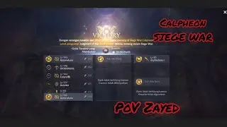 Calpheon Siege War -⚔️ Rankss Vs Almaviva Vs vainqueur ⚔️ United Server - Black Desert Mobile