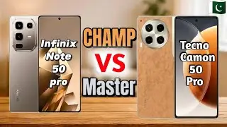 Tecno Camon 50 Pro vs Infinix Note 50 Pro | Ultimate Mid-Range Comparison 2025