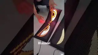 Devil eye led display for car bus and truck|Blazexel #car #bus #truck #led #leddisplay #ledsceen