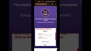 How to login in ICAI SSP portal? ] SRN number ] #icai #trending #caaspirants #shortvideo