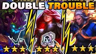 DOUBLE TROUBLE + SHADOW ISLE = WIN in Hyper Roll Set 9